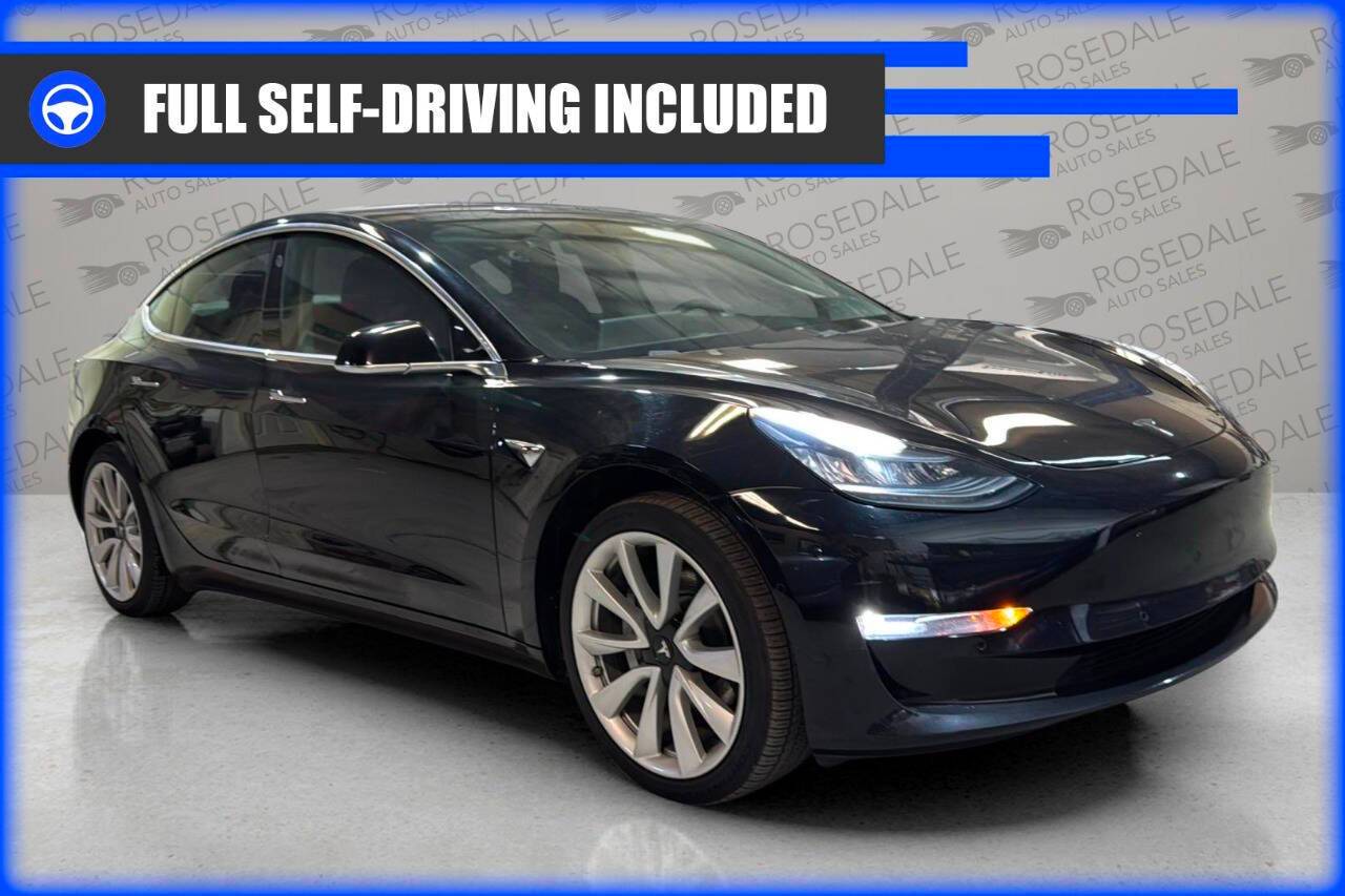 2018 Tesla Model 3 Long Range — Sedan — 96,540 mi — Kansas City, KS