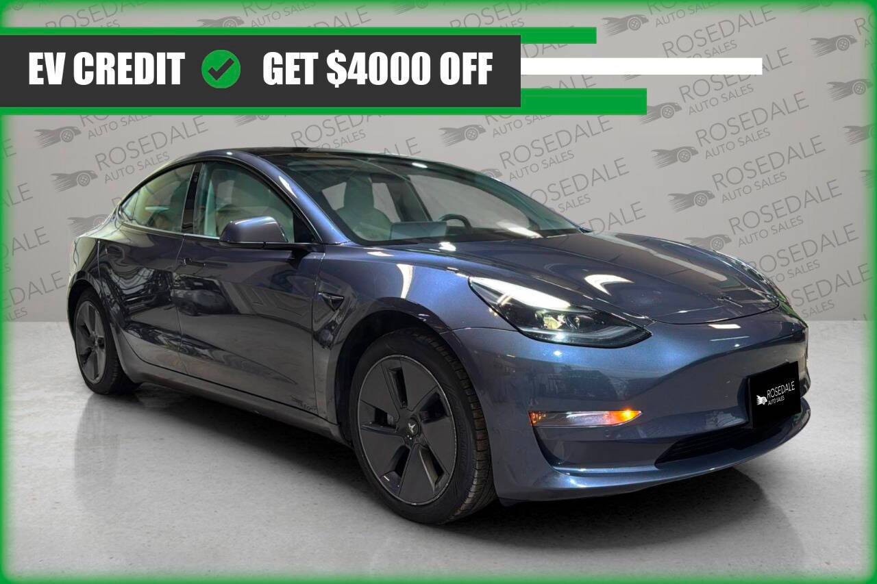2021 Tesla Model 3 Long Range — Sedan — 108,571 mi — Kansas City, KS