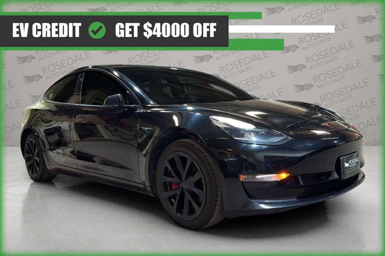 2021 Tesla Model 3 Long Range — Sedan — 88,750 mi — Kansas City, KS