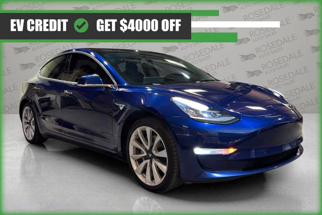 2018 Tesla Model 3 Long Range — Sedan — 118,652 mi — Kansas City, KS