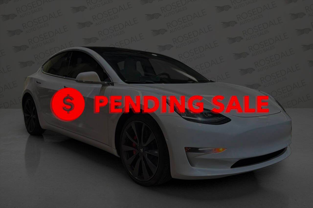 2020 Tesla Model 3 Performance — Sedan — 116,900 mi — Kansas City, KS