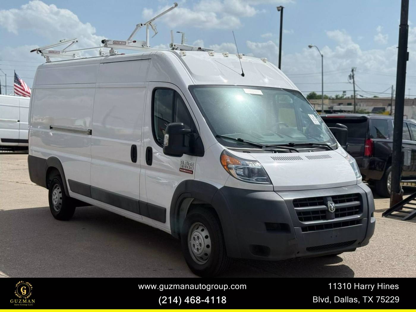 2017 Ram ProMaster Cargo Van 3500 — Cargo Van — 165,824 mi — Dallas, TX