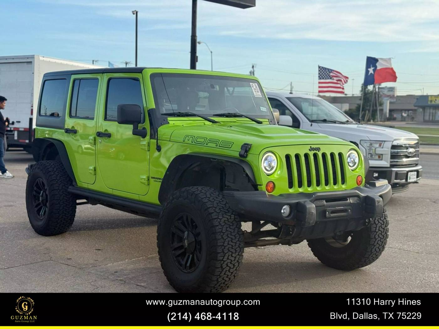 2013 Jeep Wrangler Moab — SUV — 94,989 mi — Dallas, TX