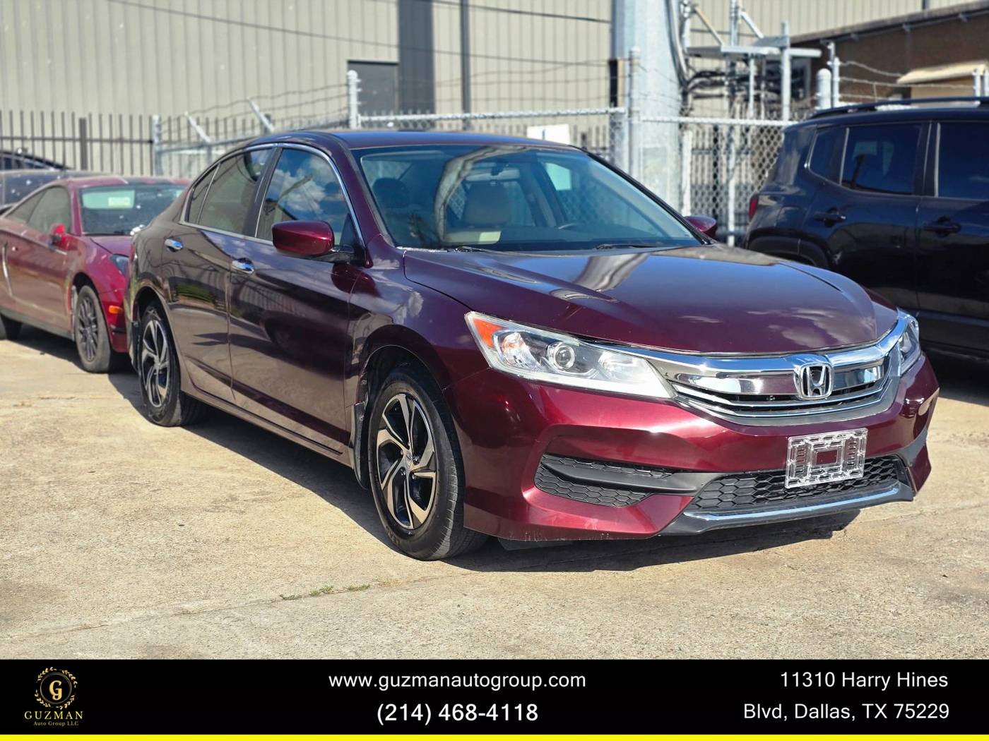 2017 Honda Accord LX — Sedan — 95,987 mi — Dallas, TX