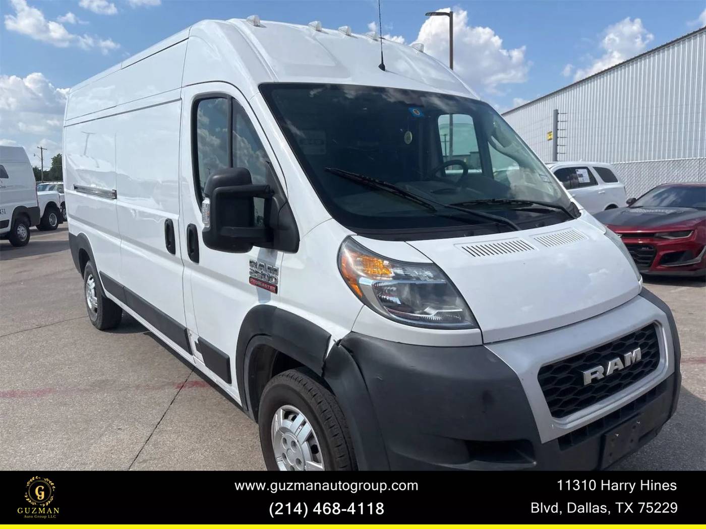 2019 Ram ProMaster Cargo Van 2500 — Cargo Van — 163,375 mi — Dallas, TX