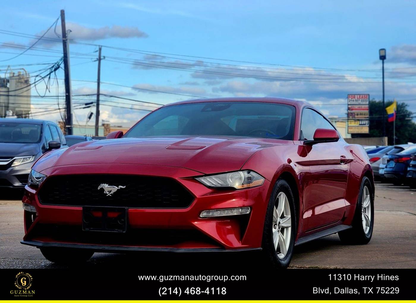 2021 Ford Mustang EcoBoost — Coupe — 37,707 mi — Dallas, TX