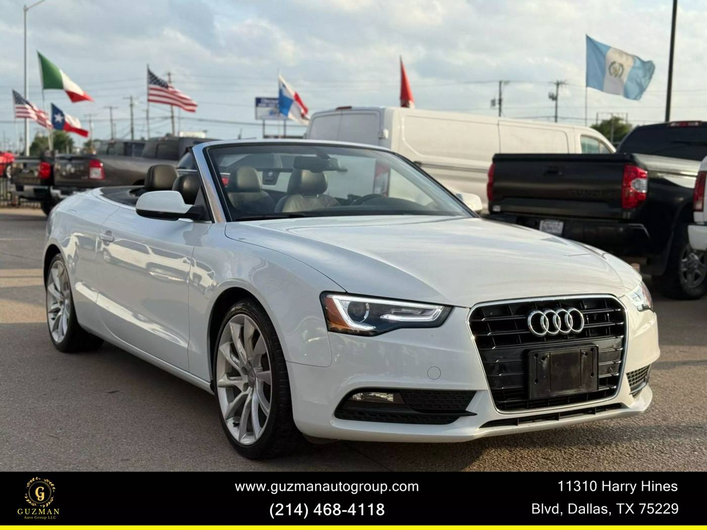 2013 Audi A5 Premium Plus — Convertible — 74,816 mi — Dallas, TX