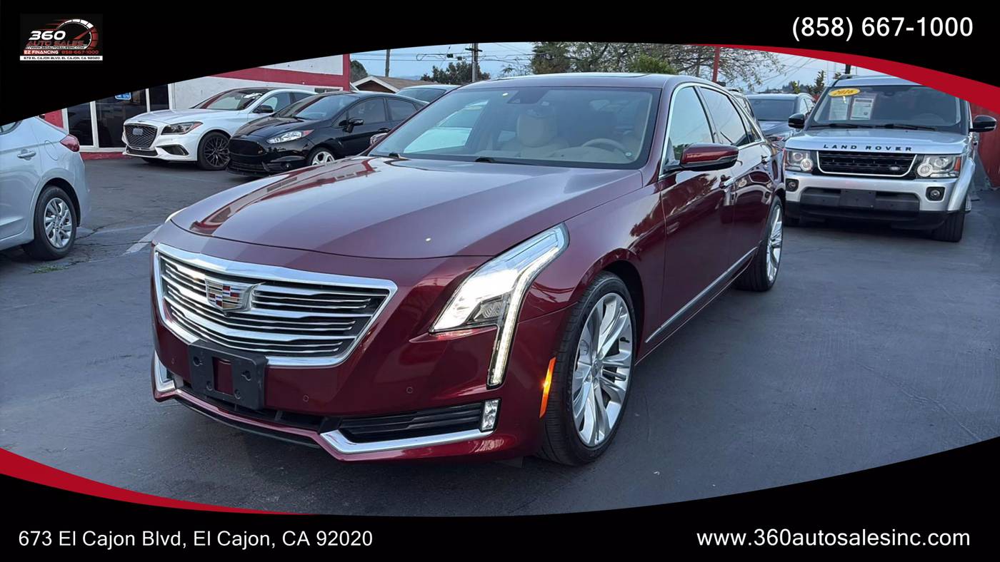 2016 Cadillac CT6 Platinum — Sedan — 71,500 mi — San Diego, CA