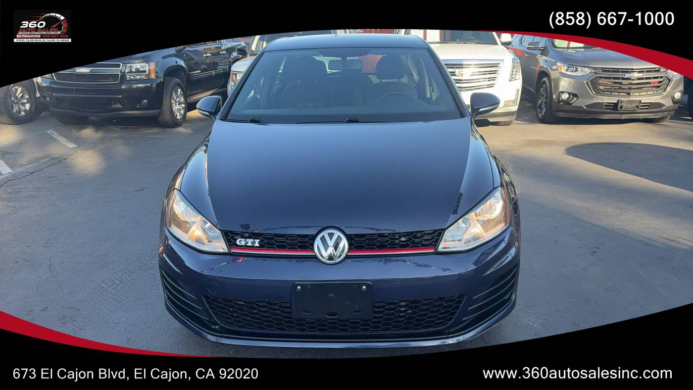 2017 Volkswagen Golf GTI S — Hatchback — 113,155 mi — San Diego, CA