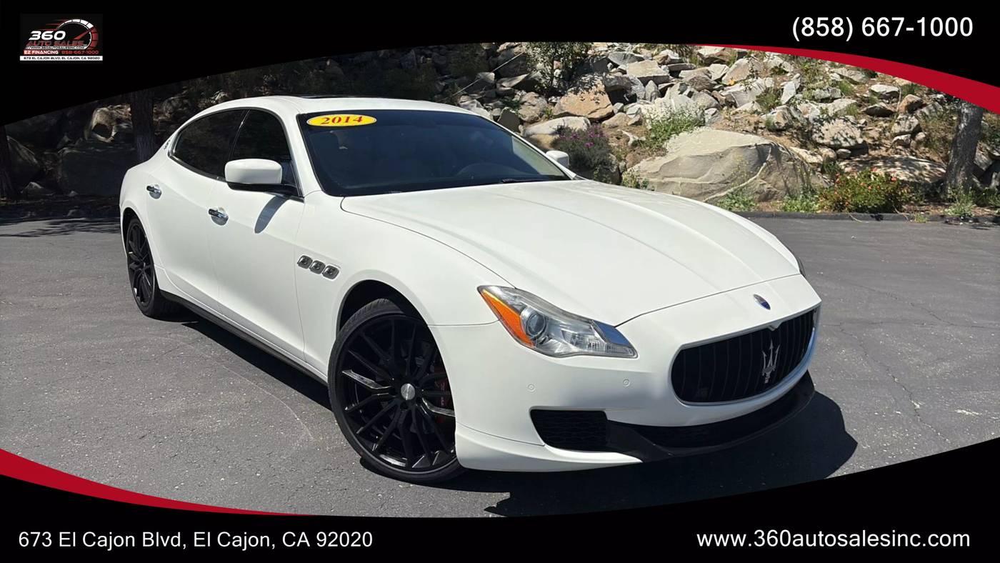 2014 Maserati Quattroporte S Q4 — Sedan — 75,317 mi — San Diego, CA