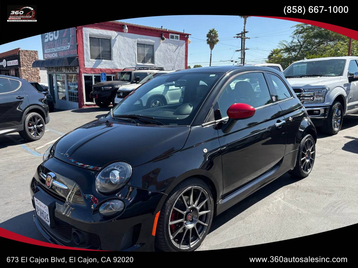 2015 FIAT 500 Abarth — Hatchback — 55,901 mi — San Diego, CA