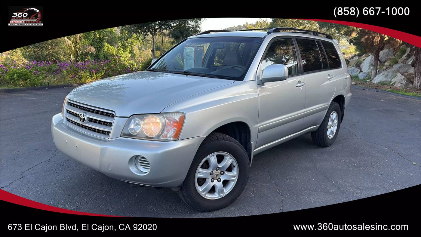 2003 Toyota Highlander Base V6 — SUV — 123,561 mi — San Diego, CA
