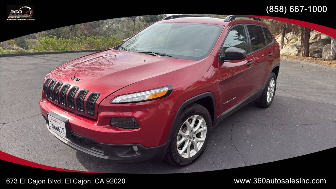 2016 Jeep Cherokee Sport — SUV — 117,069 mi — San Diego, CA