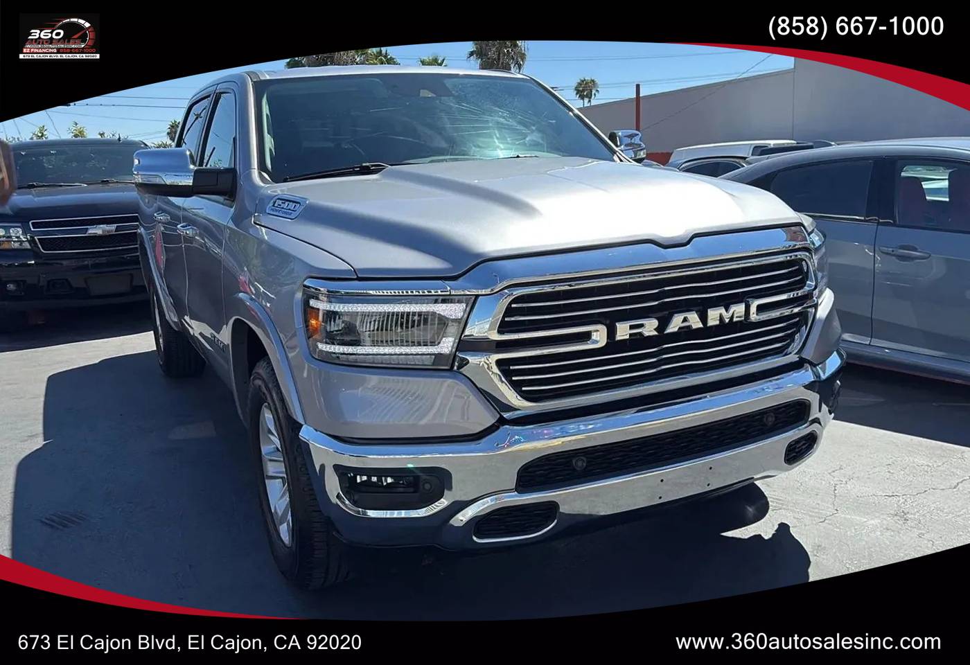 2022 Ram 1500 Laramie — Pickup Truck — 18,131 mi — San Diego, CA