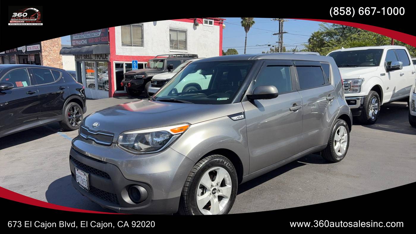 2018 Kia Soul Base — Hatchback — 87,135 mi — San Diego, CA