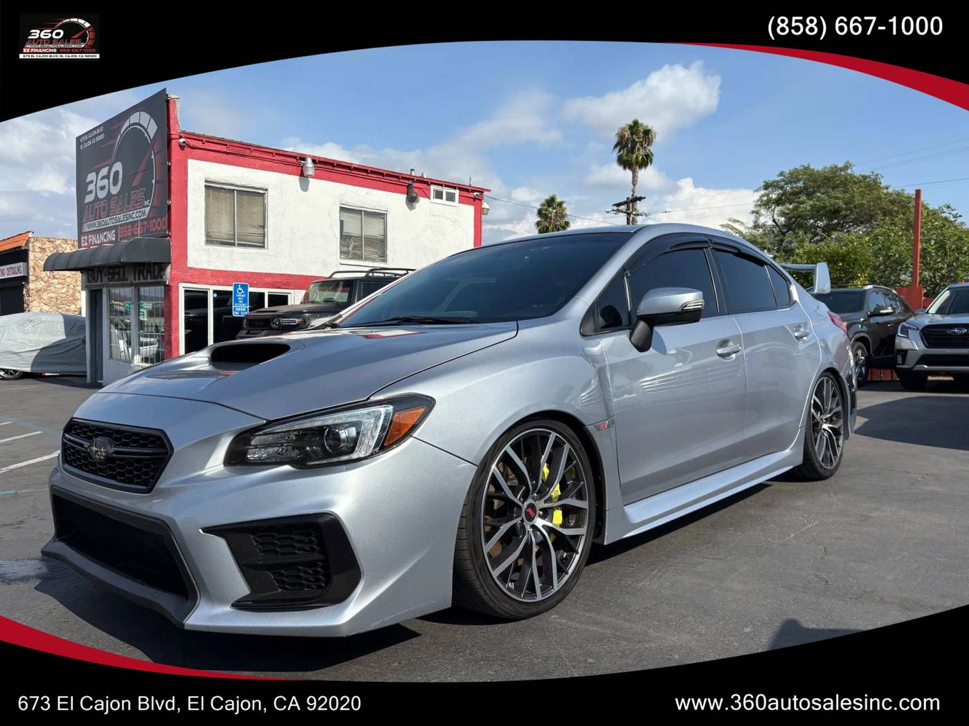 2021 Subaru WRX STI — Sedan — 50,455 mi — San Diego, CA