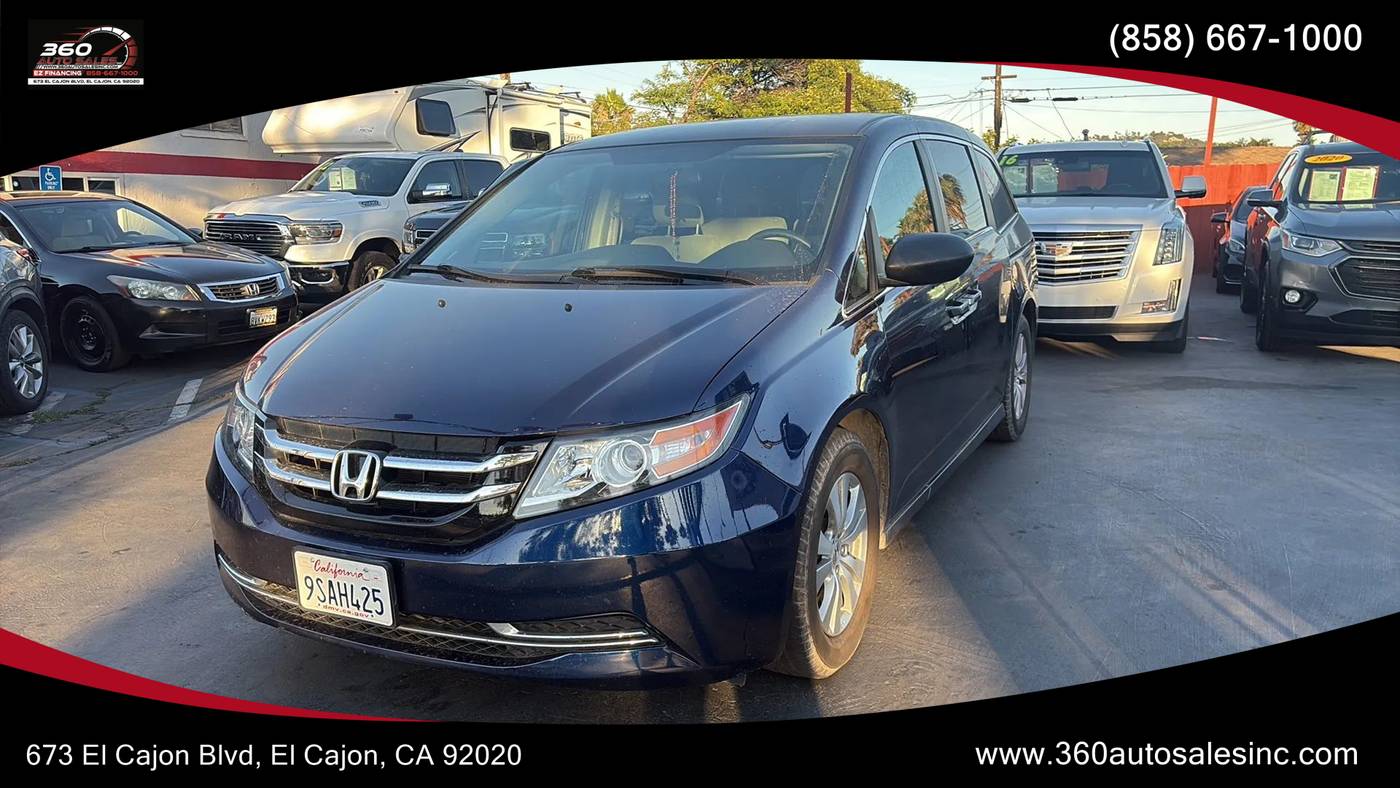 2015 Honda Odyssey EX — Minivan — 65,385 mi — San Diego, CA