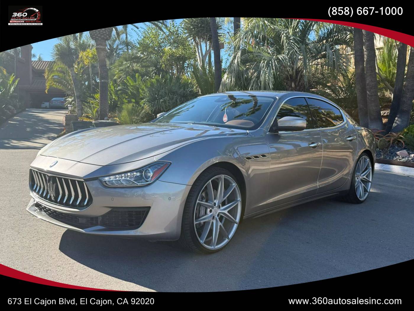 2019 Maserati Ghibli Standard — Sedan — 30,657 mi — San Diego, CA
