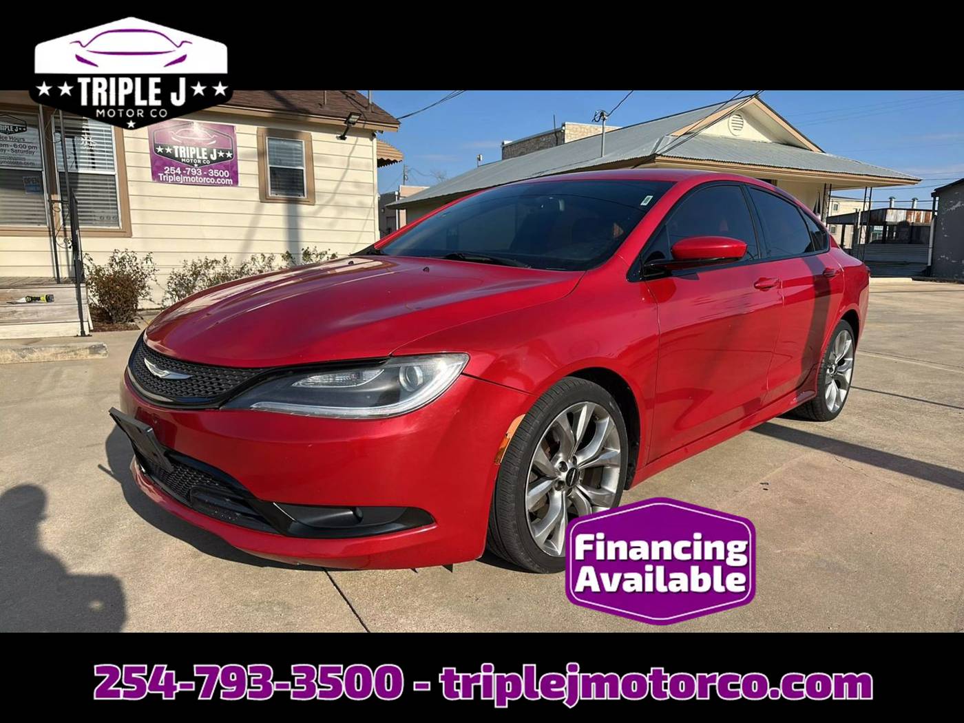 2016 Chrysler 200 S — Sedan — 123,952 mi — Florence, TX