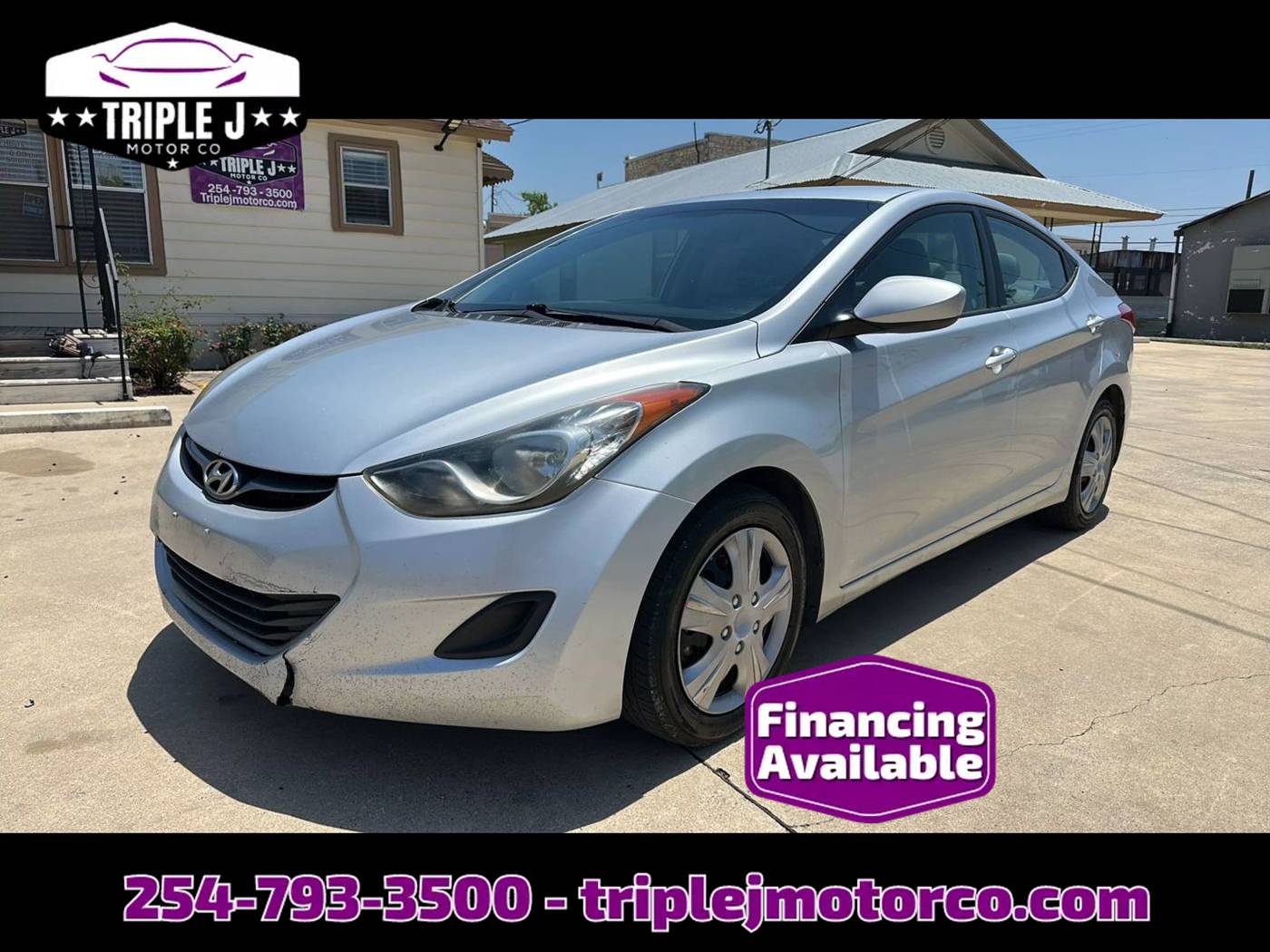 2013 Hyundai Elantra GLS — Sedan — 158,343 mi — Florence, TX