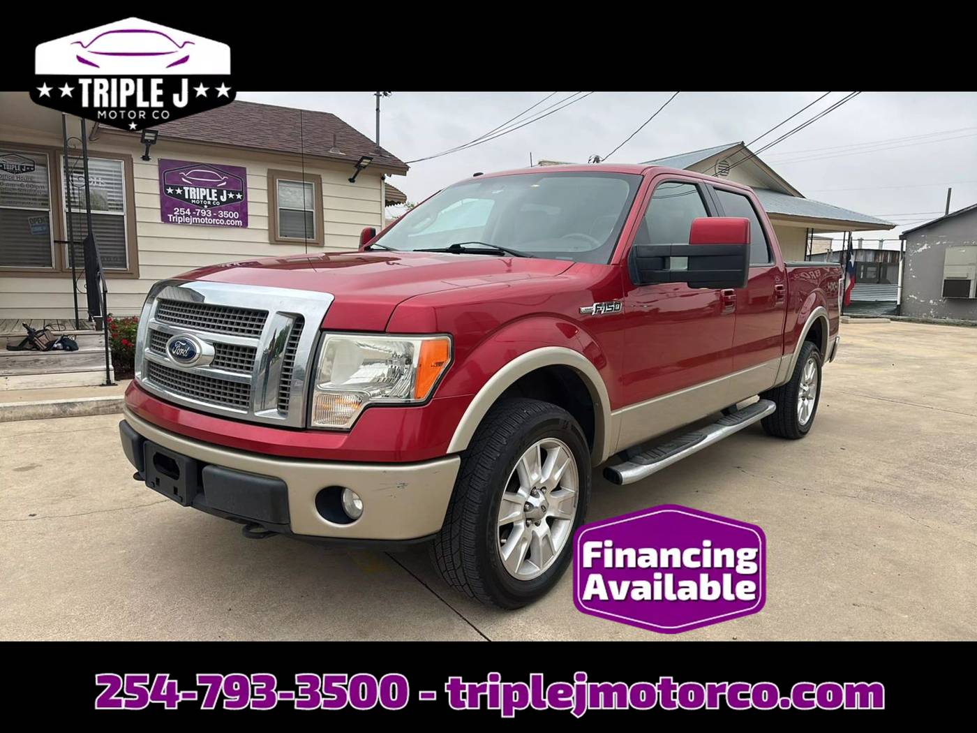 2010 Ford F-150 Lariat — Pickup Truck — 102,456 mi — Florence, TX