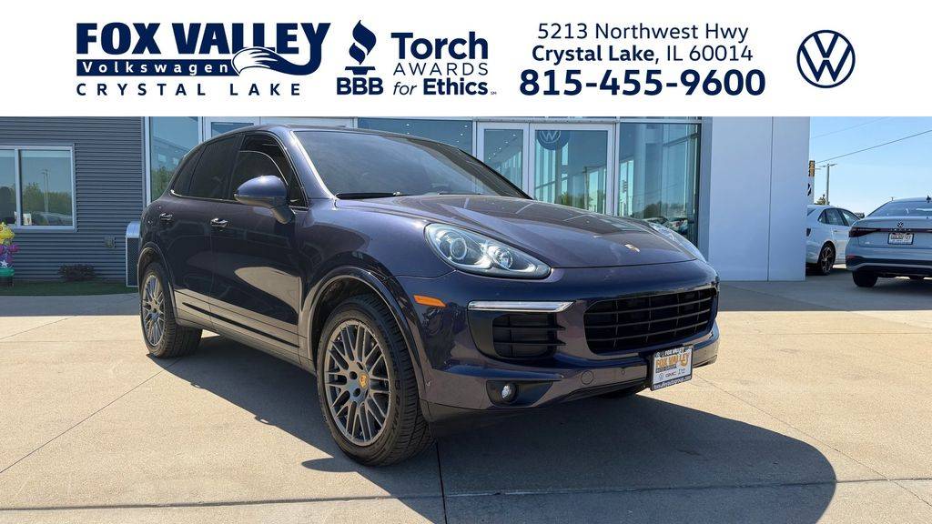 2018 Porsche Cayenne Platinum Edition