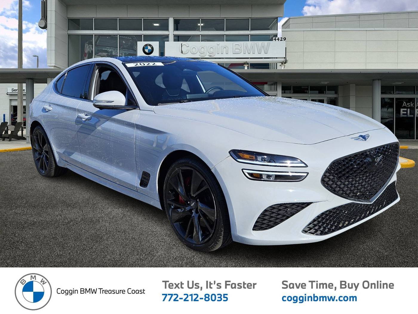 2022 Genesis G70 3.3T — Sedan — 30,449 mi — Ft. Pierce, FL