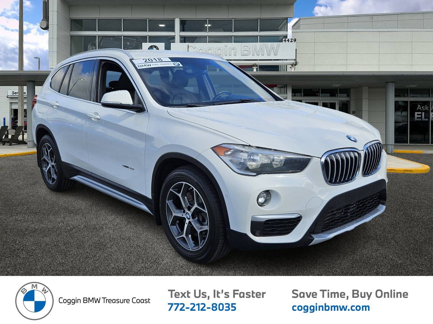 2018 BMW X1 28i — SUV — 67,741 mi — Ft. Pierce, FL
