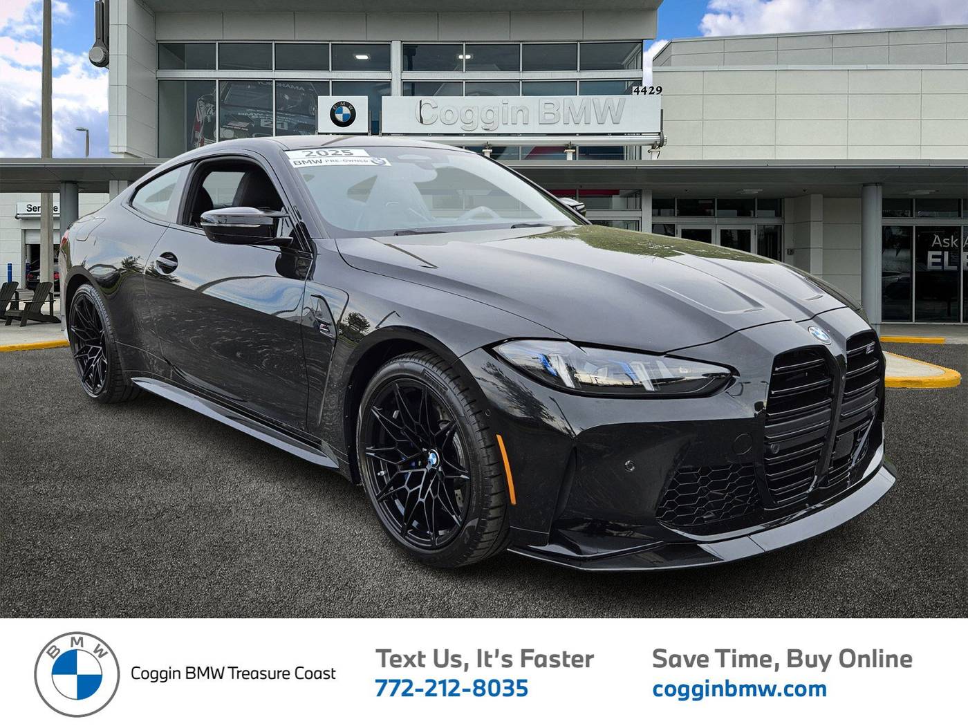 2025 BMW M4 Competition — Coupe — 4,145 mi — Ft. Pierce, FL