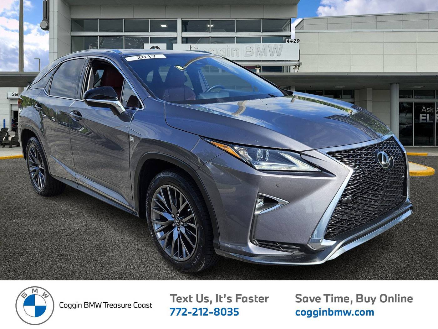 2017 Lexus RX RX 350 F Sport — SUV — 79,339 mi — Ft. Pierce, FL
