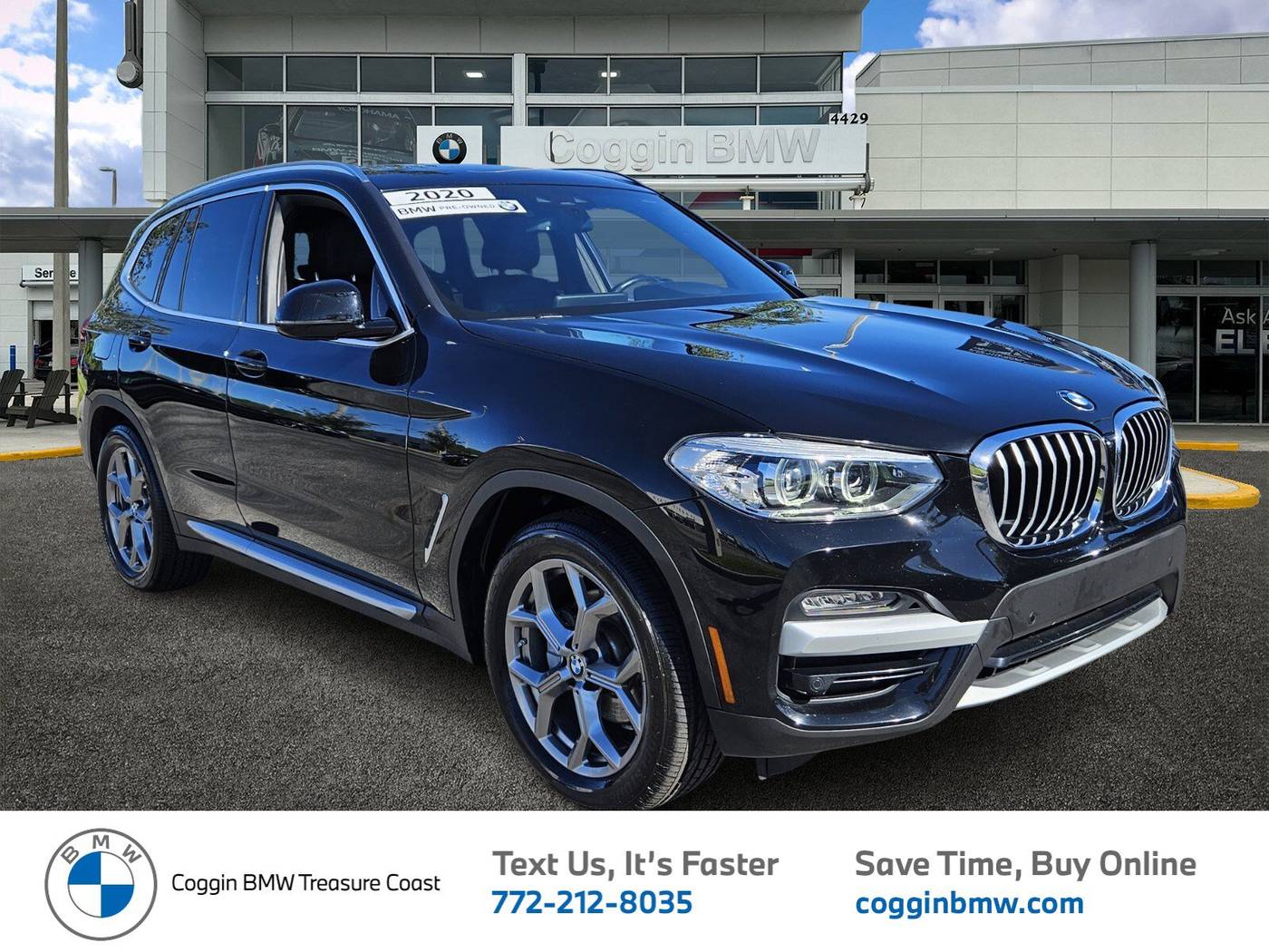 2020 BMW X3 30i — SUV — 68,219 mi — Ft. Pierce, FL