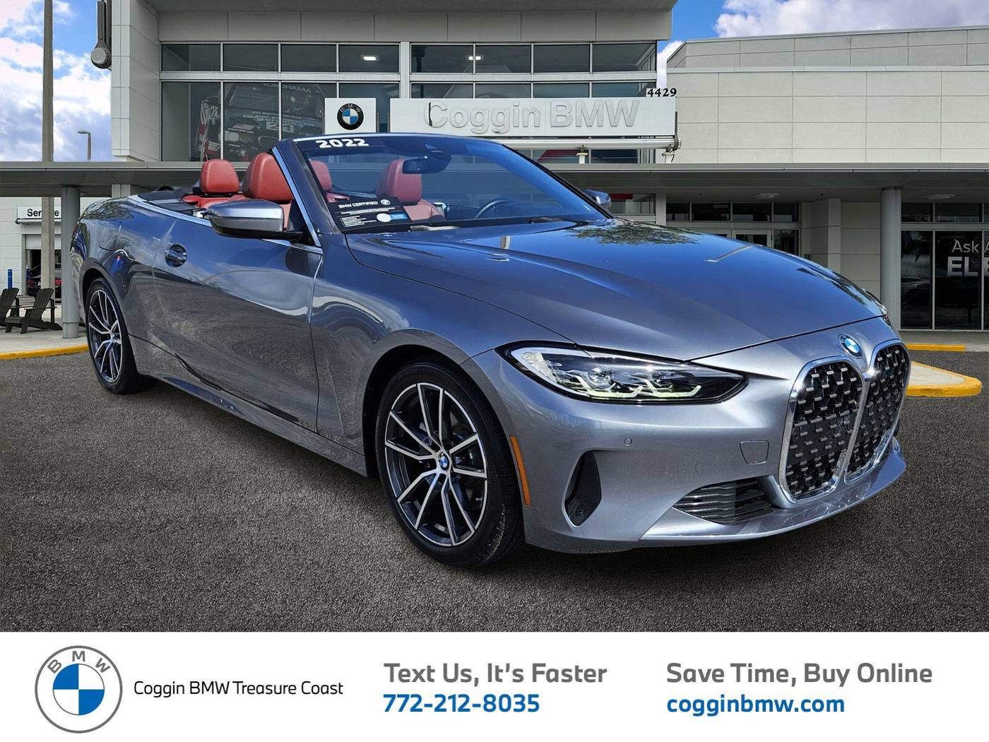 2022 BMW 4 Series 430i — Convertible — 24,315 mi — Ft. Pierce, FL