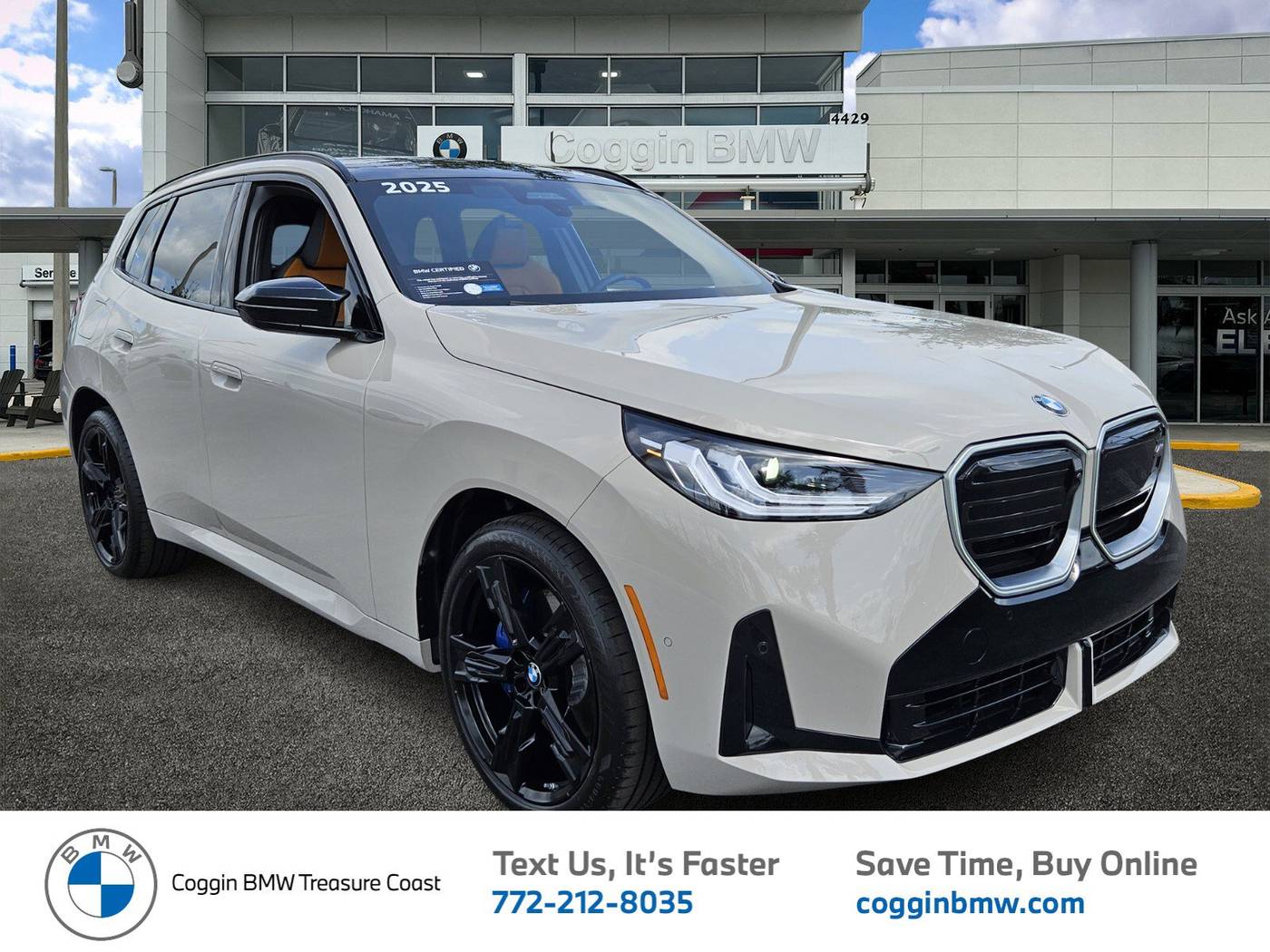2025 BMW X3 M50 — SUV — 472 mi — Ft. Pierce, FL