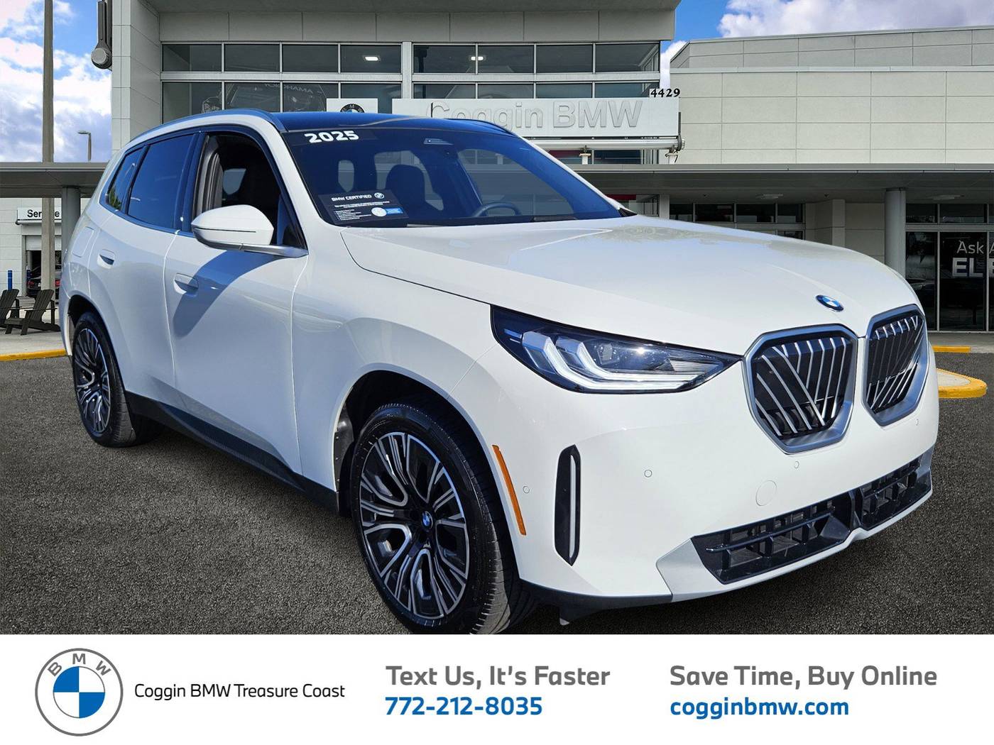 2025 BMW X3 30 — SUV — 8,584 mi — Ft. Pierce, FL