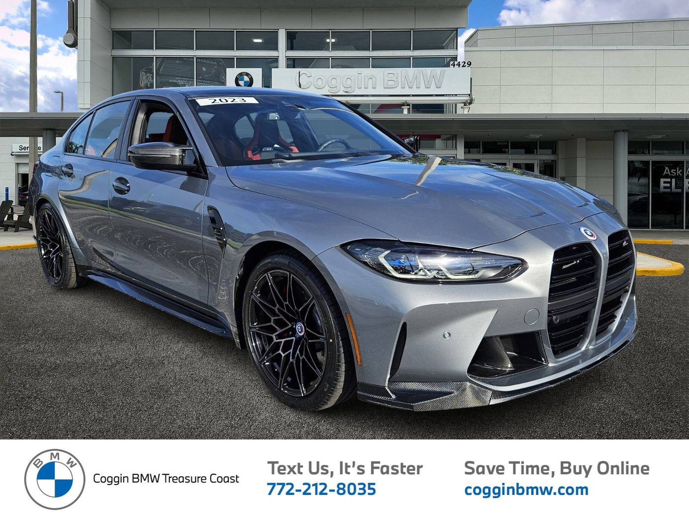 2023 BMW M3 Competition — Sedan — 10,047 mi — Ft. Pierce, FL