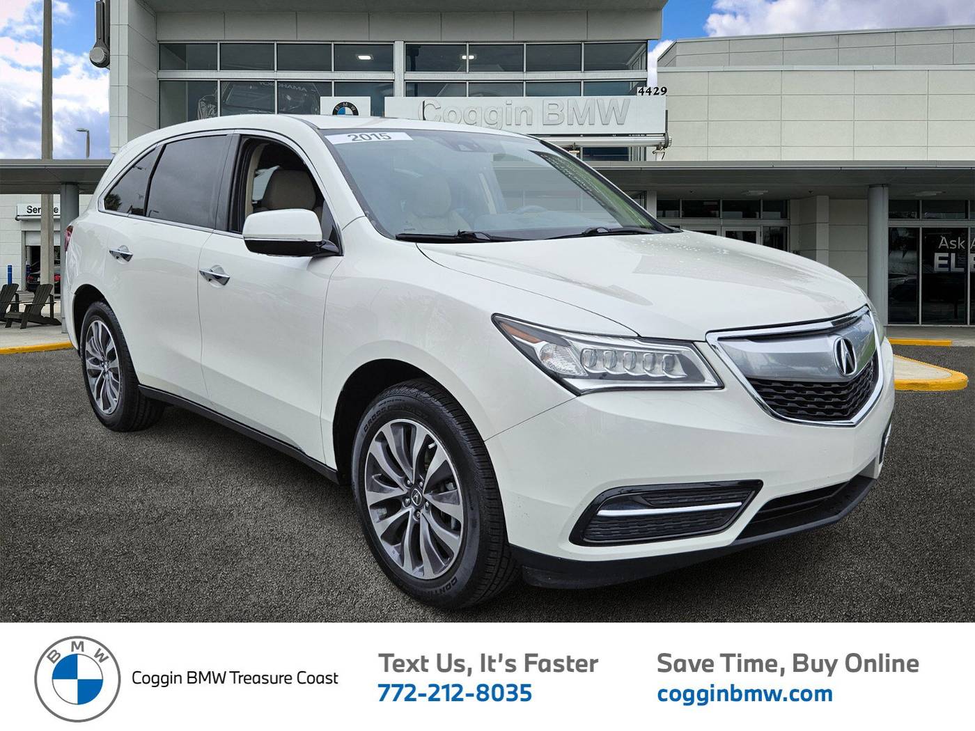 2015 Acura MDX Technology Package — SUV — 76,434 mi — Ft. Pierce, FL