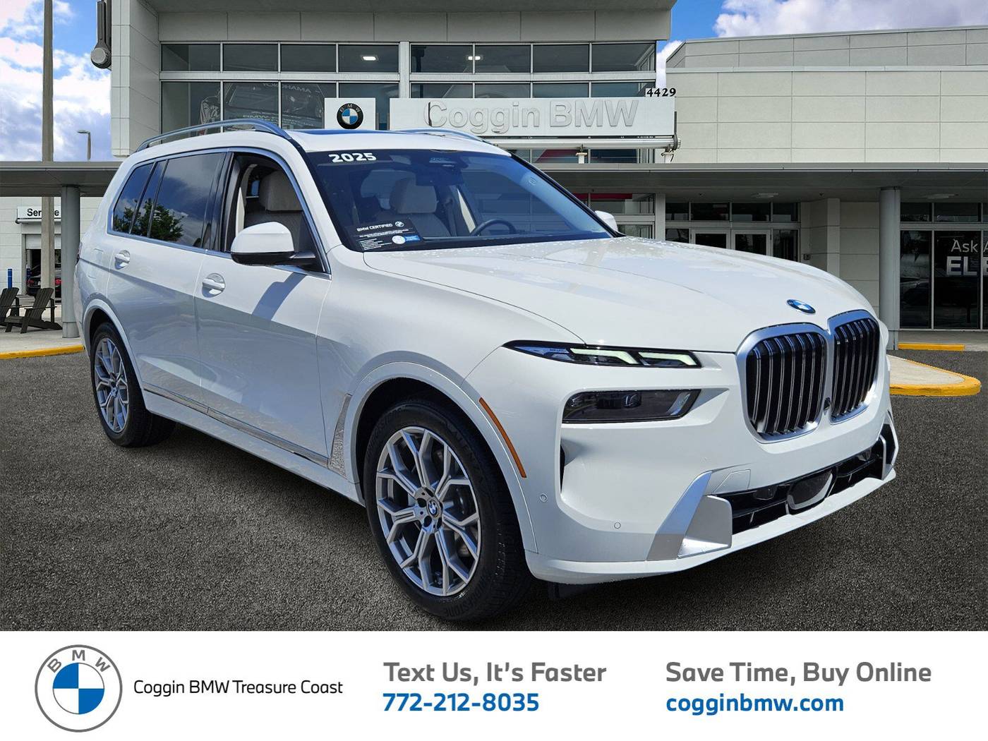 2025 BMW X7 40i — SUV — 9,663 mi — Ft. Pierce, FL