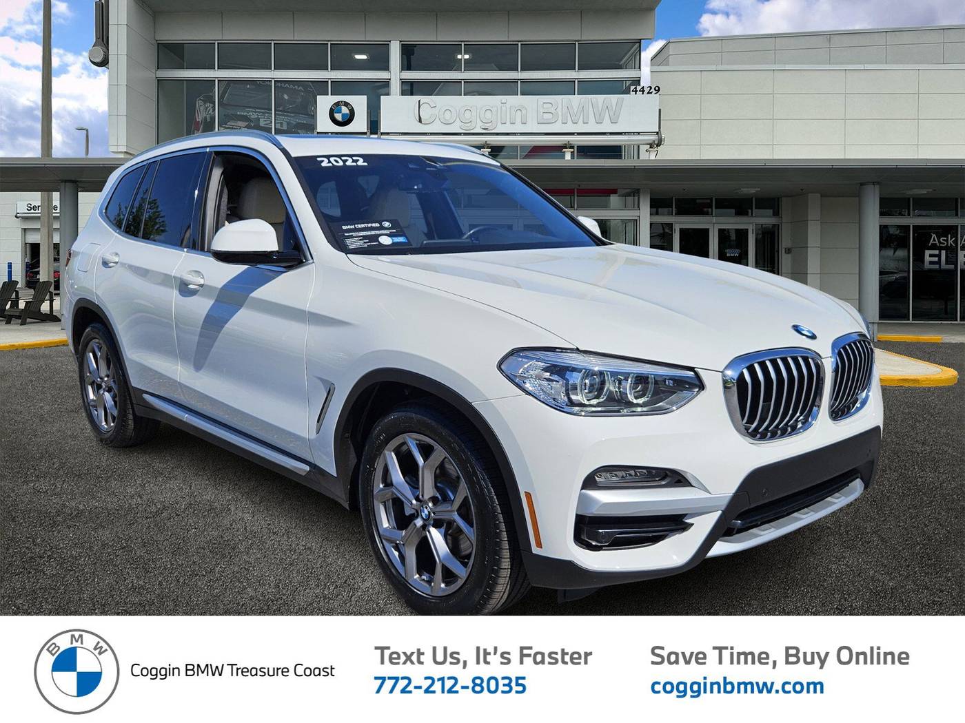 2021 BMW X3 30i — SUV — 26,993 mi — Ft. Pierce, FL