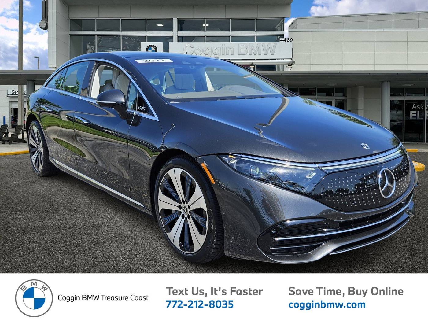 2022 Mercedes-Benz EQS Sedan EQS 580 — Hatchback — 36,754 mi — Ft. Pierce, FL