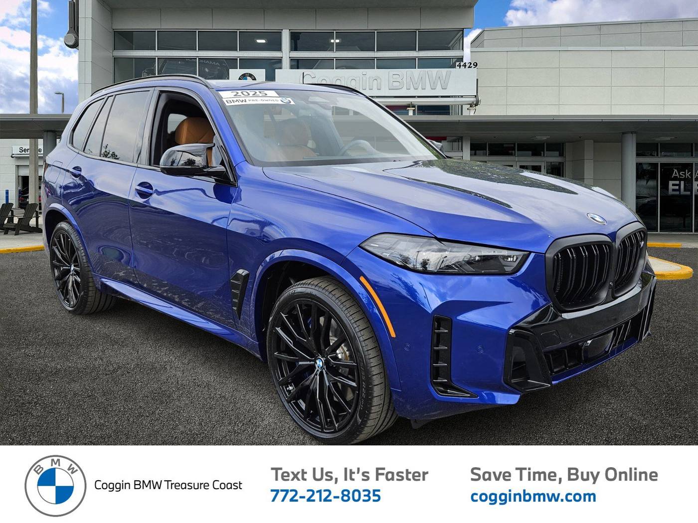 2025 BMW X5 M60i — SUV — 2,374 mi — Ft. Pierce, FL