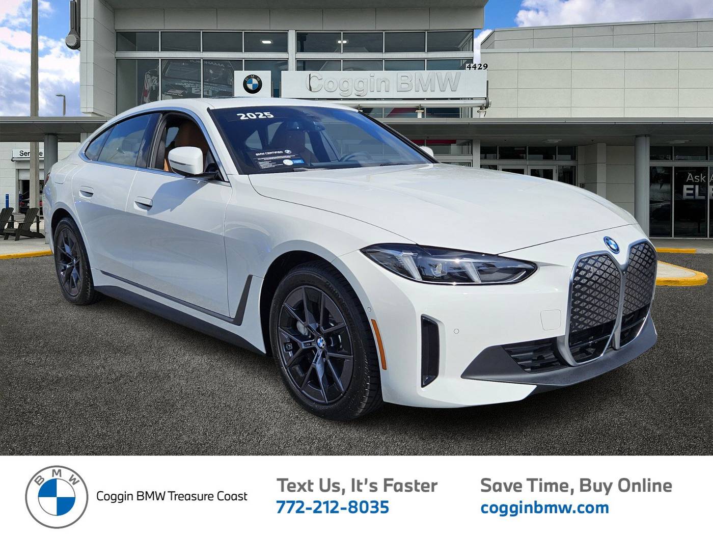 2025 BMW i4 eDrive40 — Sedan — 2,843 mi — Ft. Pierce, FL