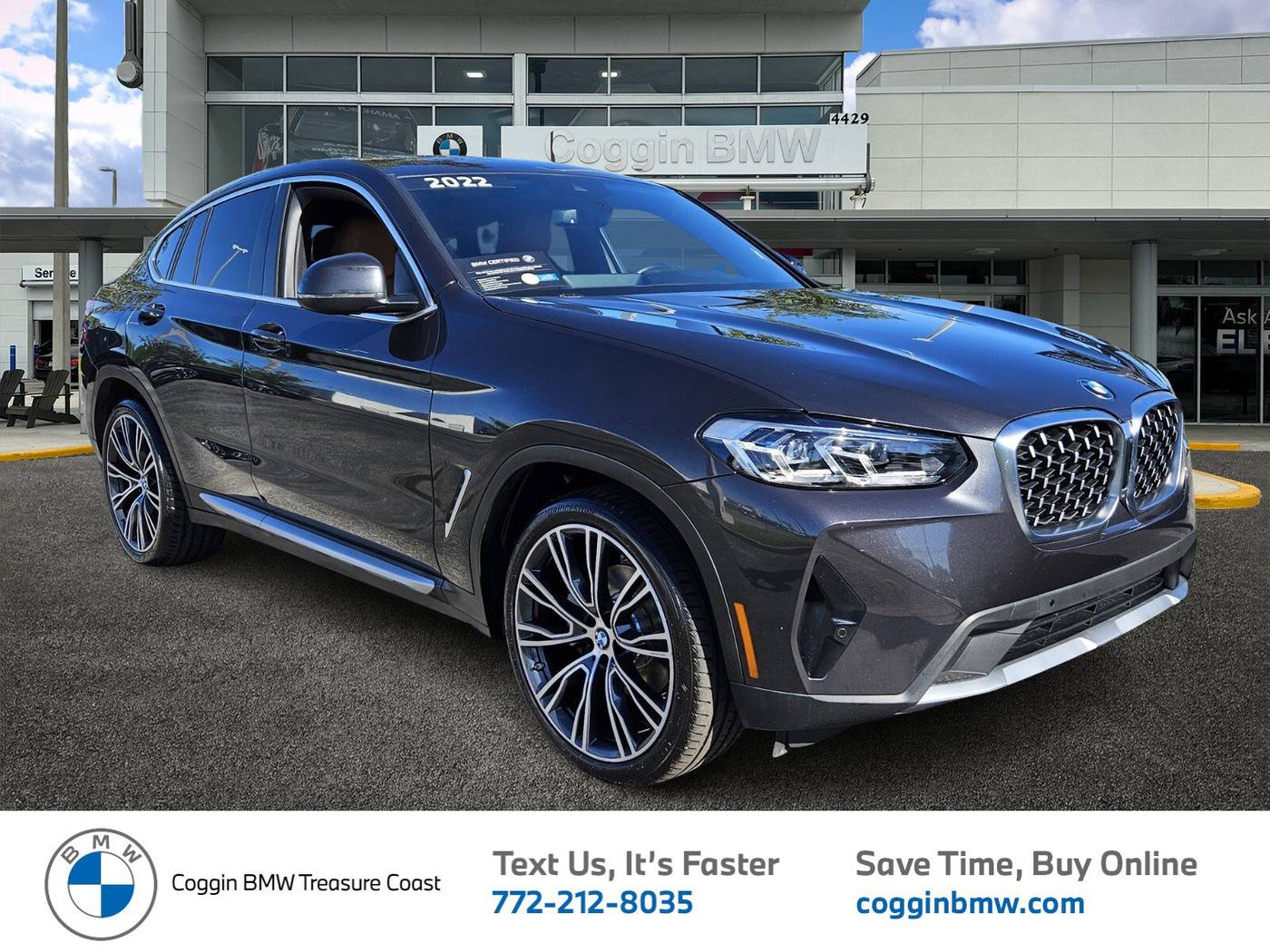 2022 BMW X4 30i — SUV — 17,996 mi — Ft. Pierce, FL