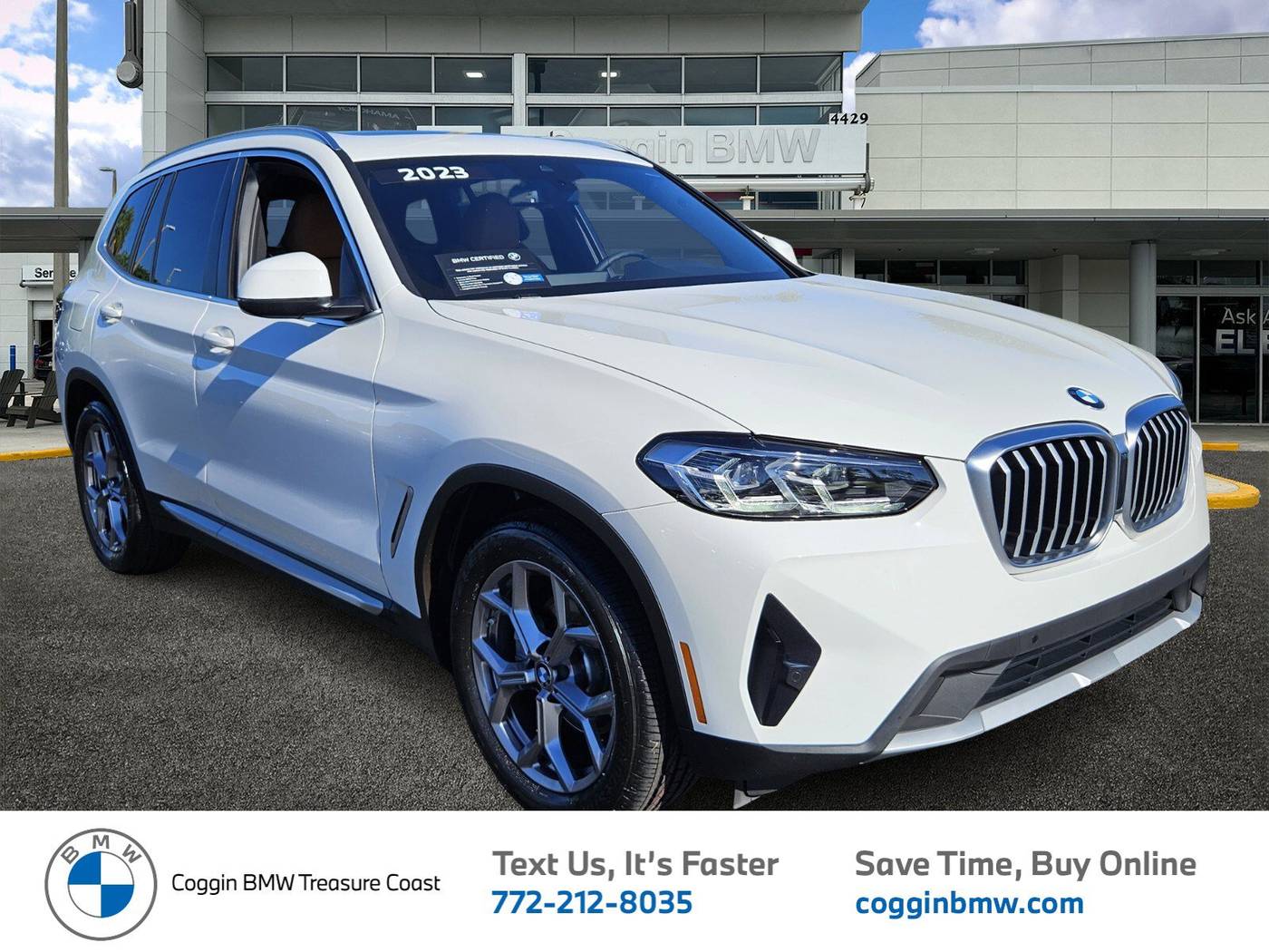 2023 BMW X3 30i — SUV — 15,734 mi — Ft. Pierce, FL