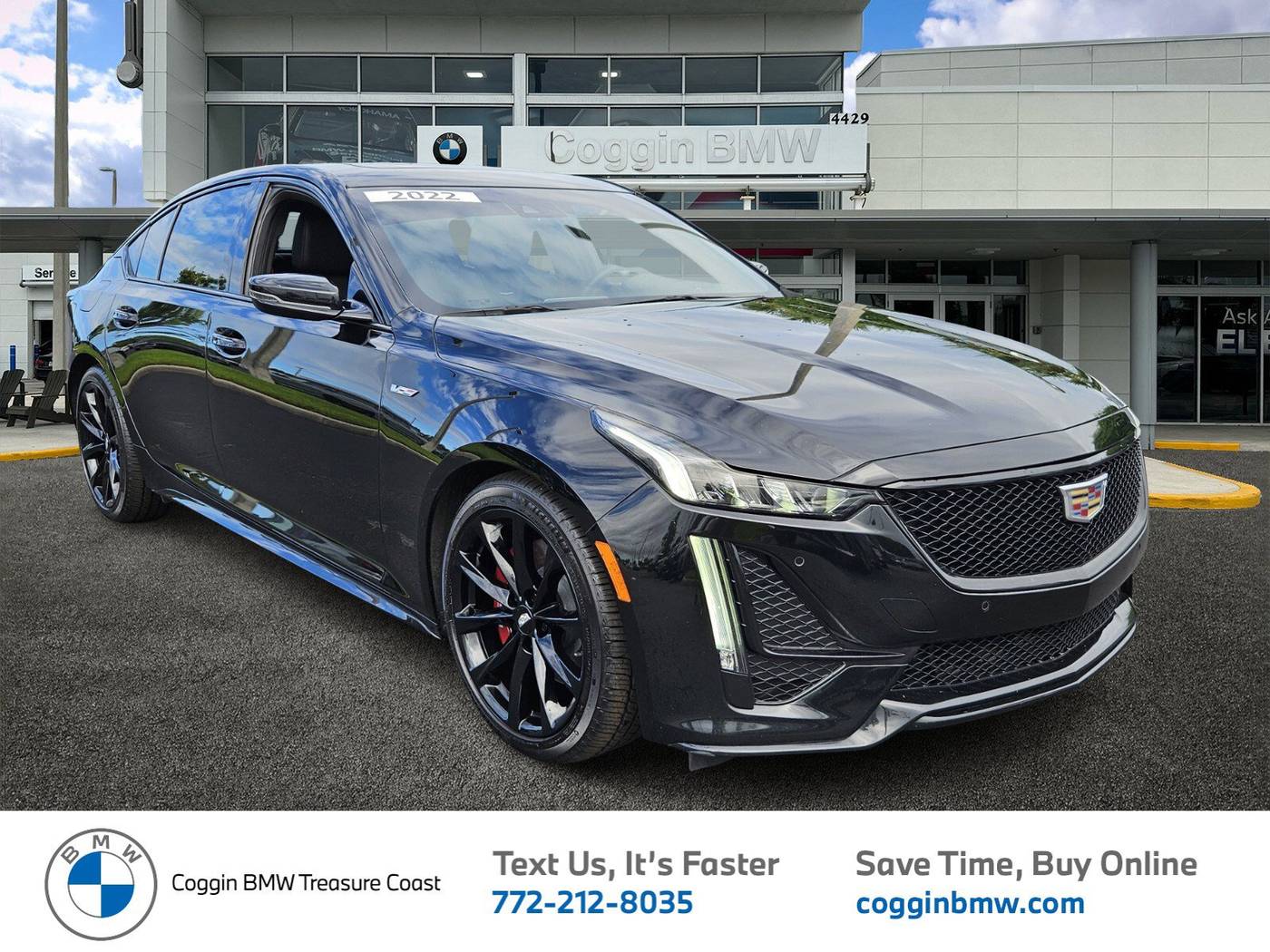 2022 Cadillac CT5-V Standard — Sedan — 62,296 mi — Ft. Pierce, FL