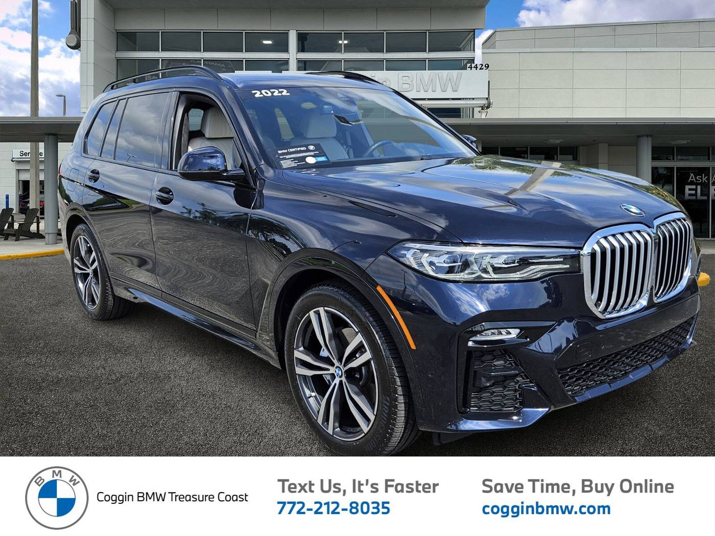 2022 BMW X7 40i — SUV — 52,137 mi — Ft. Pierce, FL