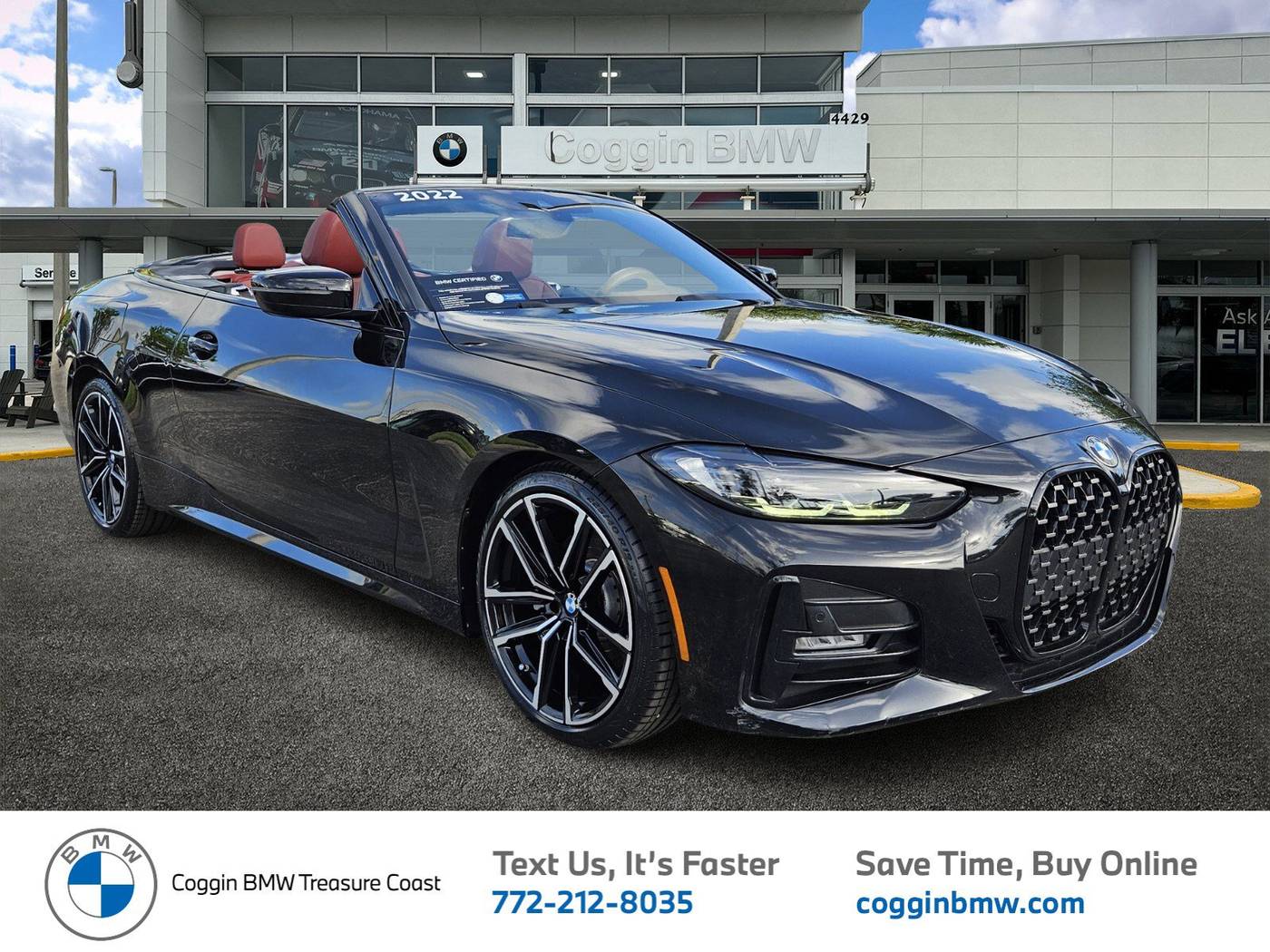 2022 BMW 4 Series 430i — Convertible — 31,647 mi — Ft. Pierce, FL