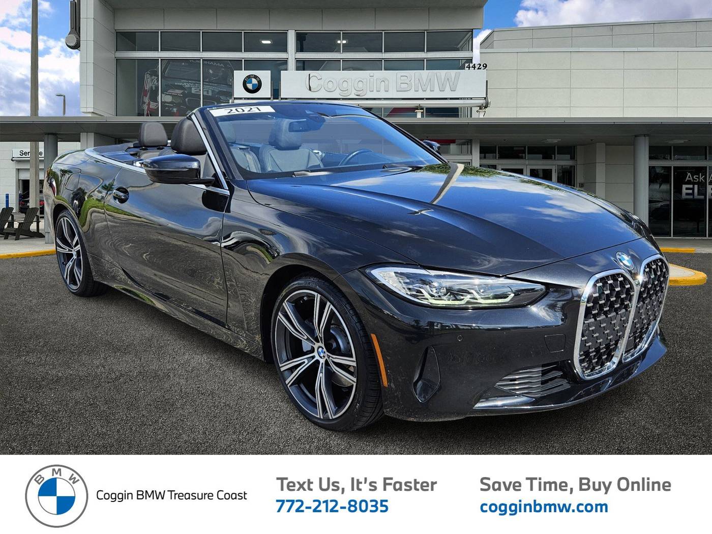 2021 BMW 4 Series 430i — Convertible — 29,007 mi — Ft. Pierce, FL