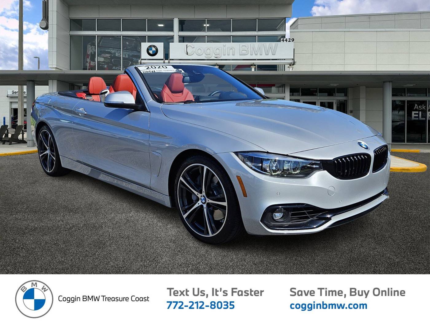 2020 BMW 4 Series 440i — Convertible — 10,370 mi — Ft. Pierce, FL