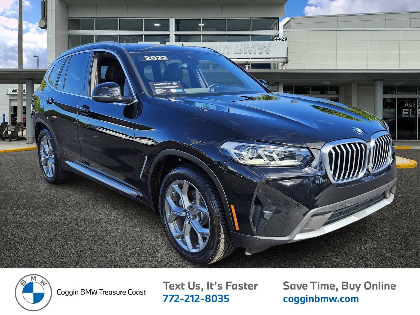2022 BMW X3 30i — SUV — 32,610 mi — Ft. Pierce, FL