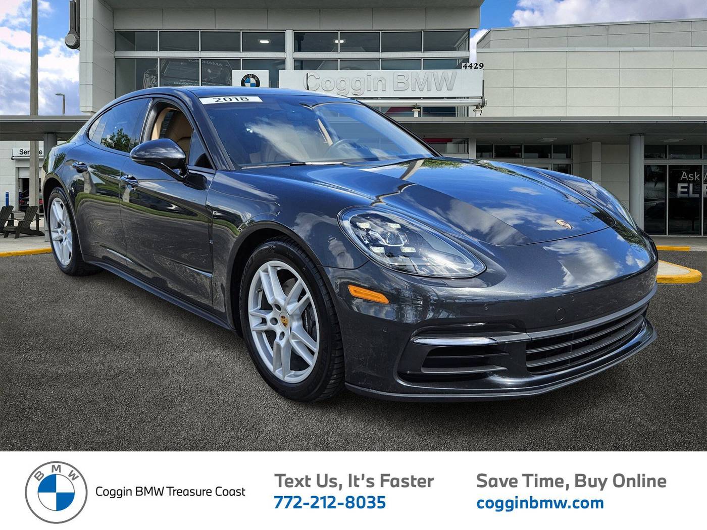 2018 Porsche Panamera 4 — Hatchback — 48,145 mi — Ft. Pierce, FL
